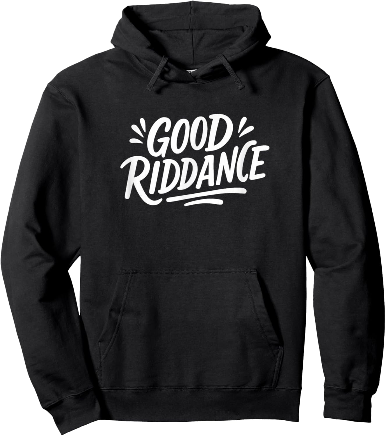 T-Shirt Hoodie - Hoodie | Black