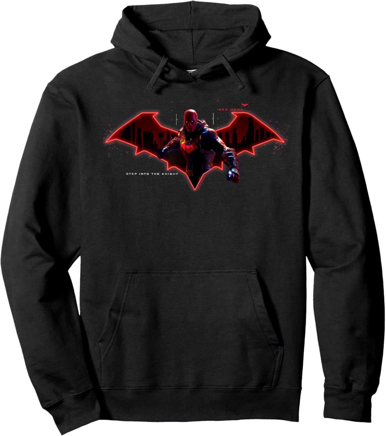 Gotham Knight's Red Hood Knight icon Hoodie - Hoodie | Black