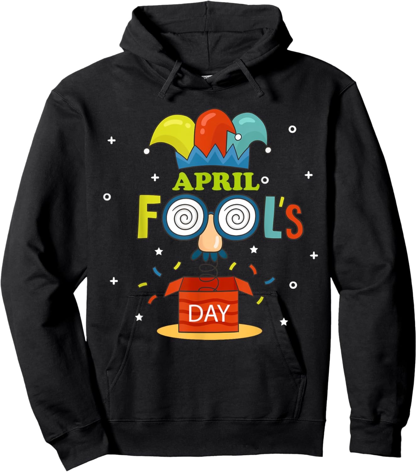 Funny April Fools Day Pranks Kit 1st April Jokes Hoodie - Hoodie | Black