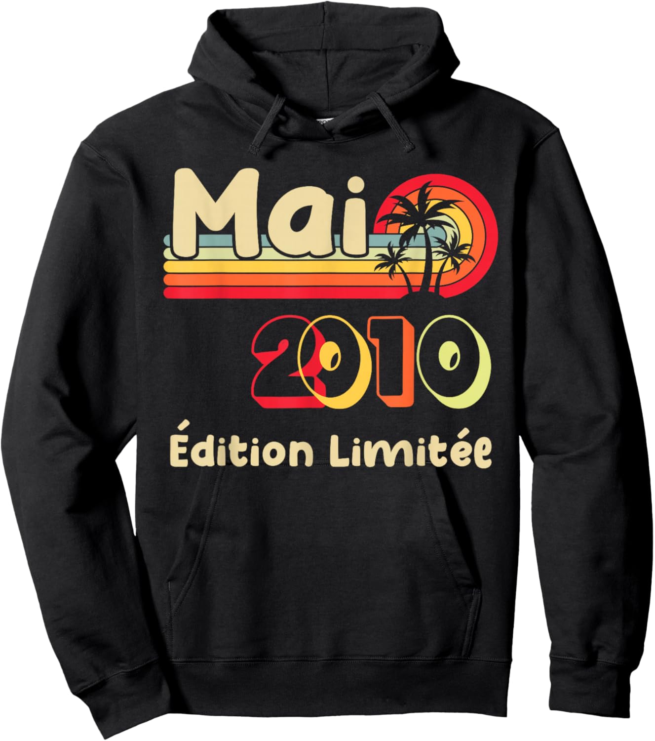 16 Ans Garçon 2010 Anniversaire Mai 16 Ans Garçon 2010 Hoodie - Hoodie | Black