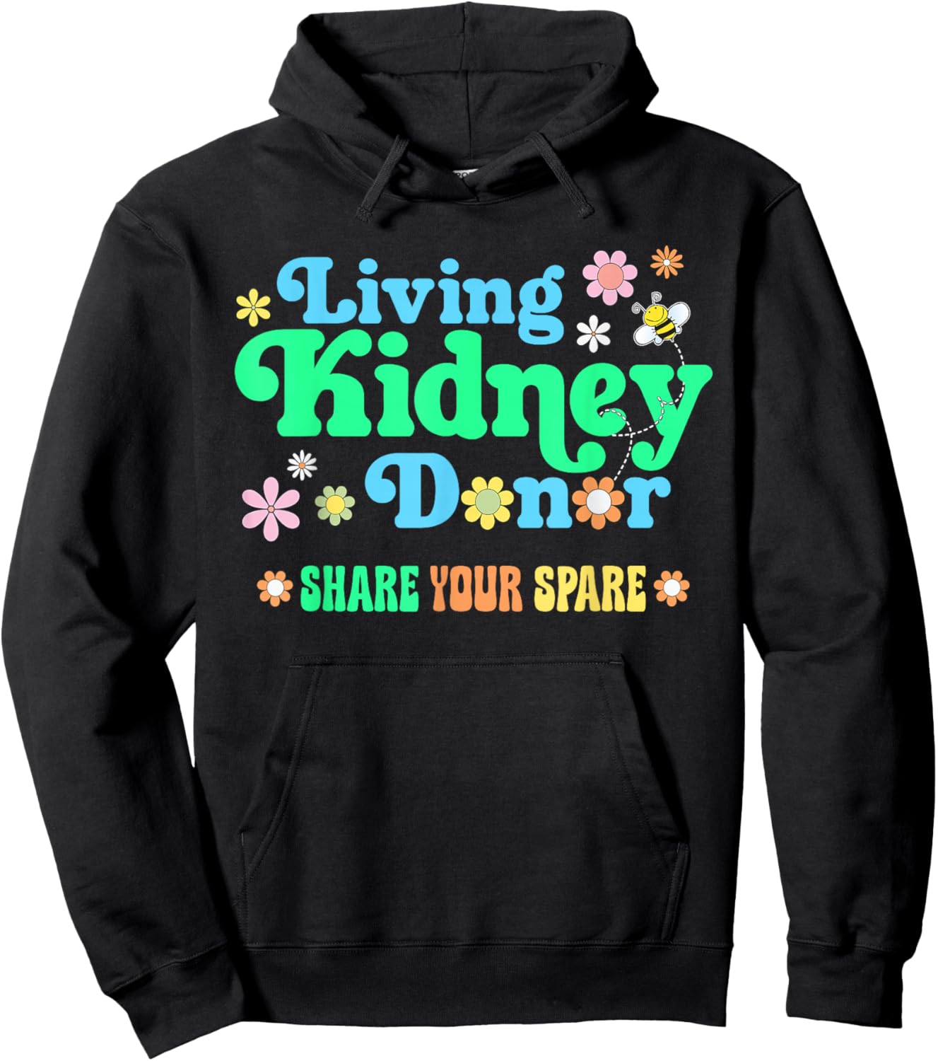 Women's Living Kidney Donor a Living Kidney Donation Hoodie - Hoodie | Black