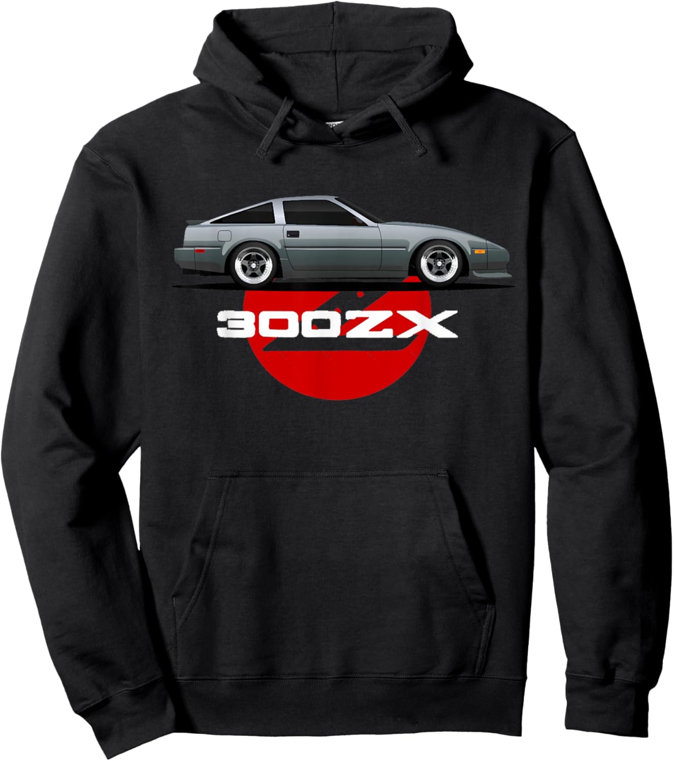 300zx z31 Sports car Hoodie - Hoodie | Black