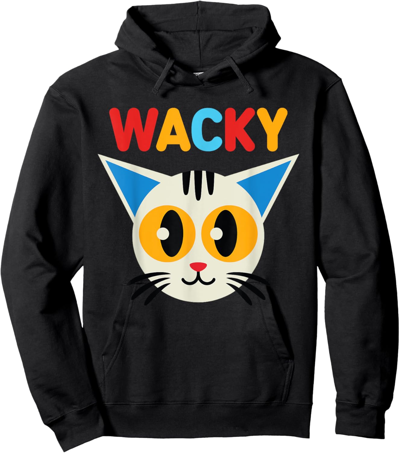Wacky Costume Mismatch Day Outfit funny cat for wacky days Women Kids Hoodie - Hoodie | Black