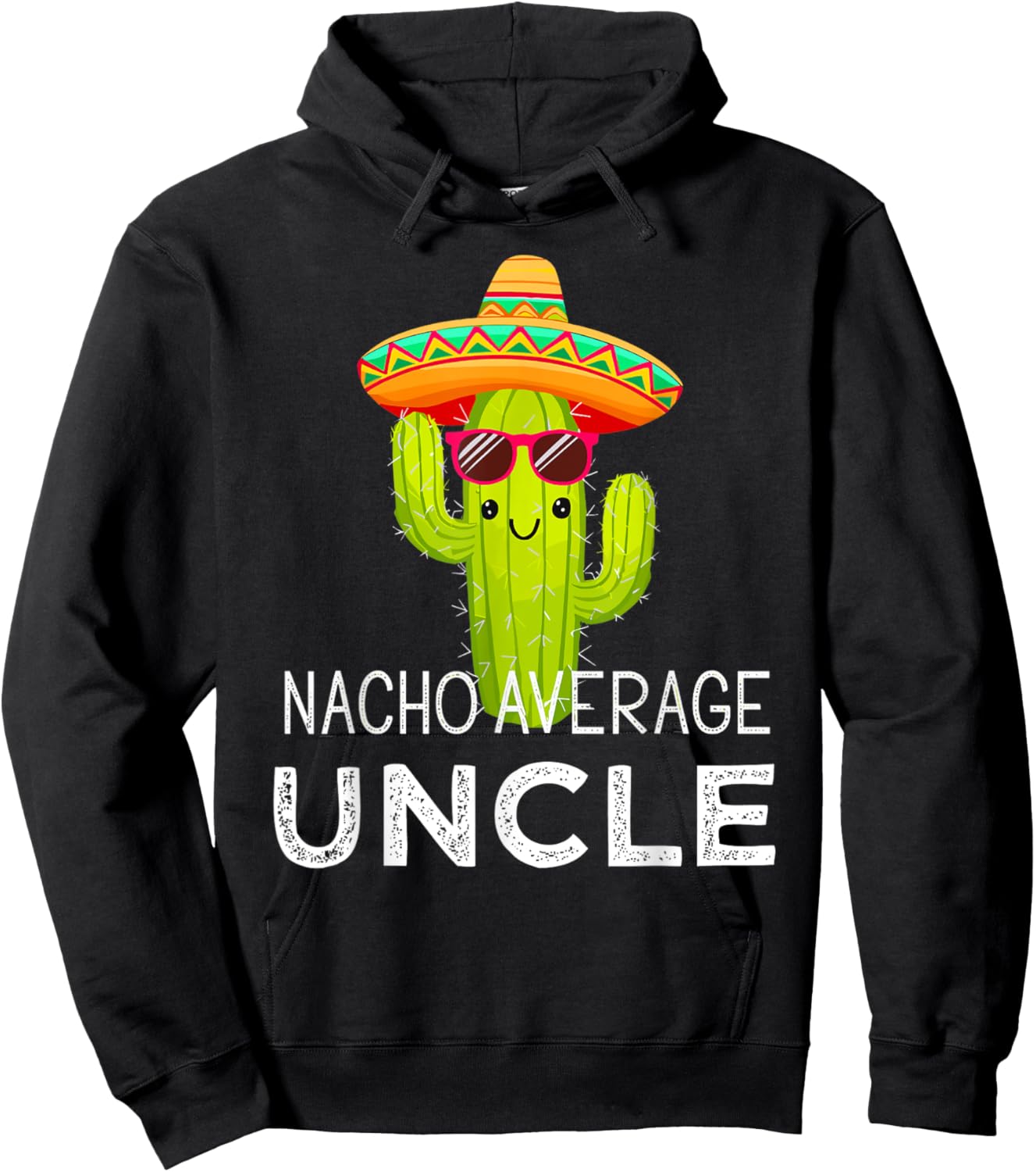 Funny Saying Uncle Humor | Fun Hilarious Joke Memes Hoodie - Hoodie | Black