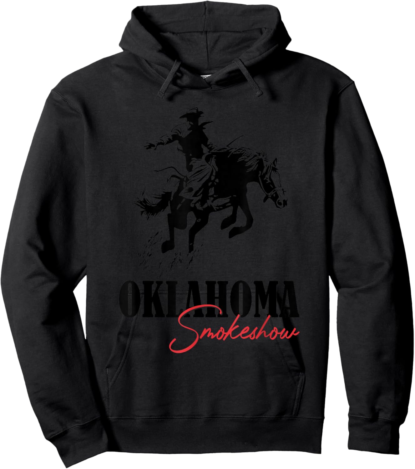 Western Country Smoke Show Smokeshow Hoodie - Hoodie | Black