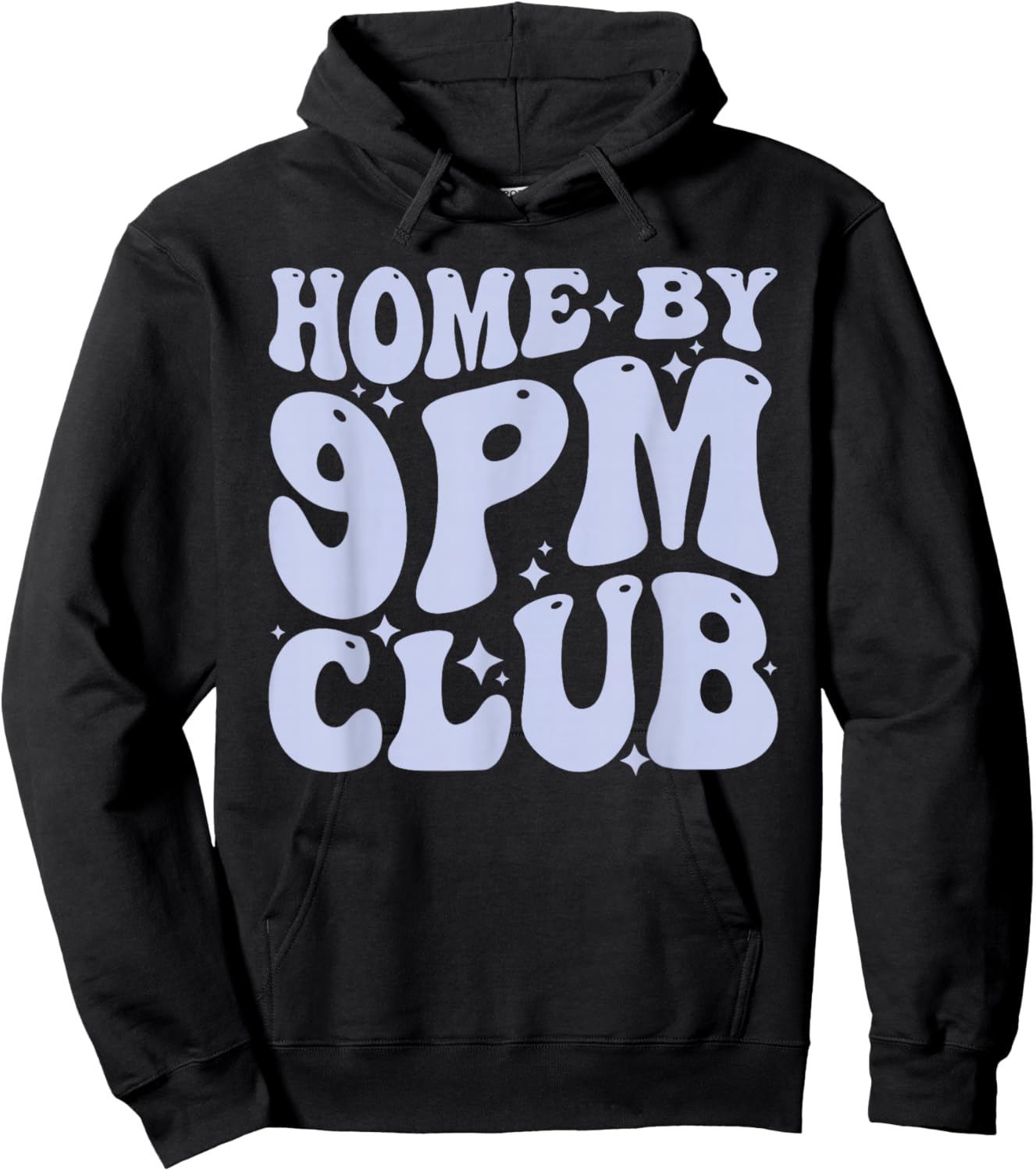 Home, By 9pm Club, Nightlife, Cozy Lifestyle Hoodie - Hoodie | Black