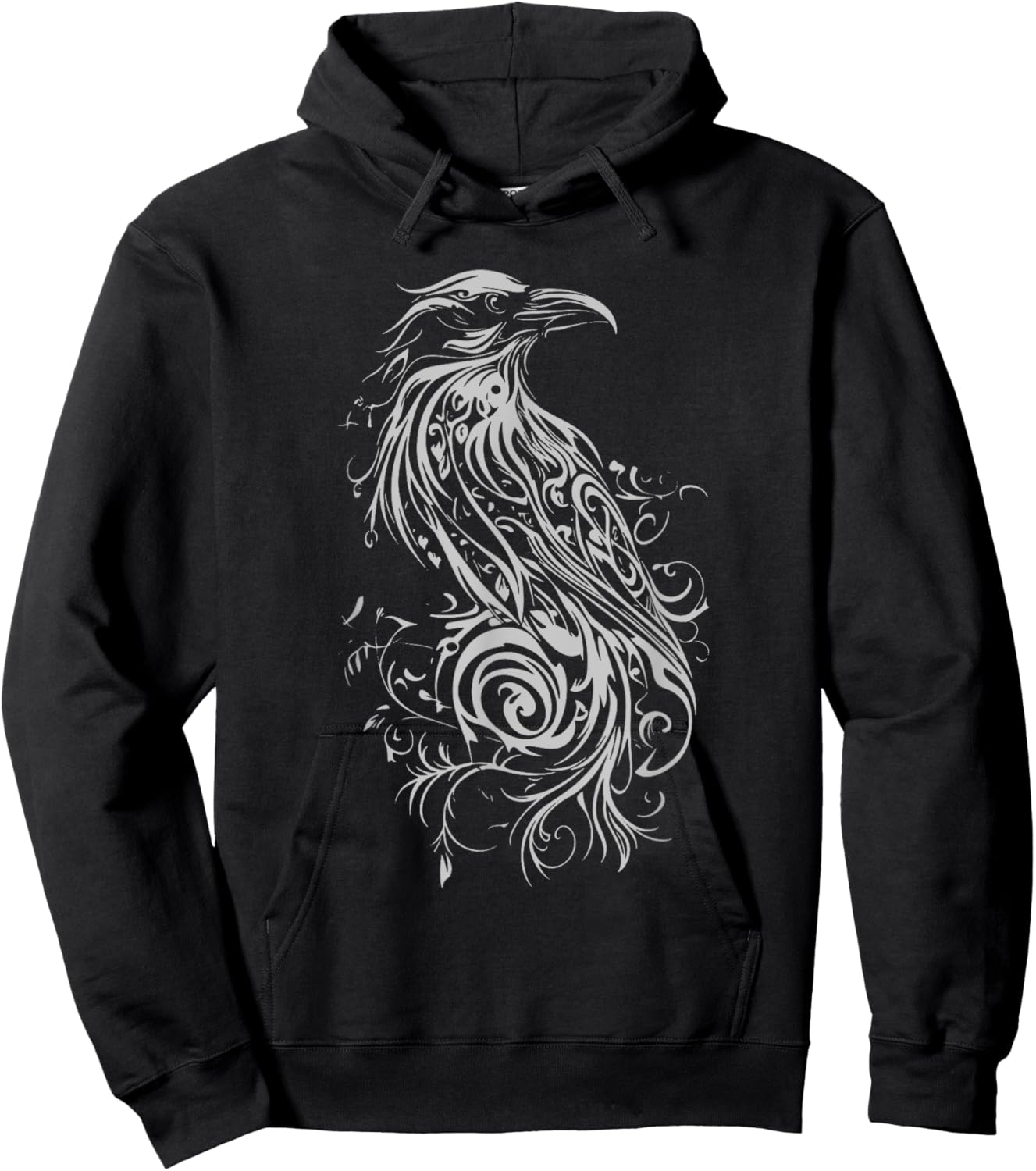 Raven Crow Hoodie - Hoodie | Black