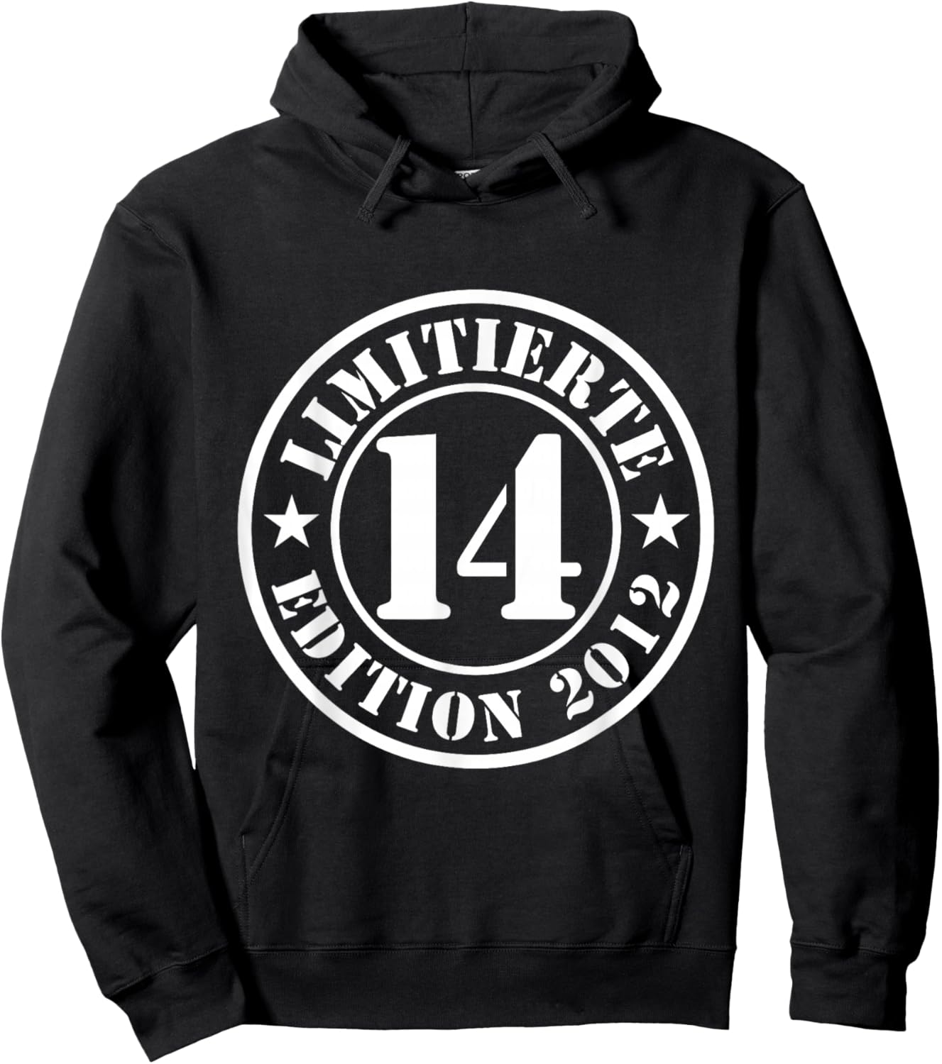 14. Geburtstag Junge Mädchen Limited Edition 2012 Jahre Hoodie - Hoodie | Black