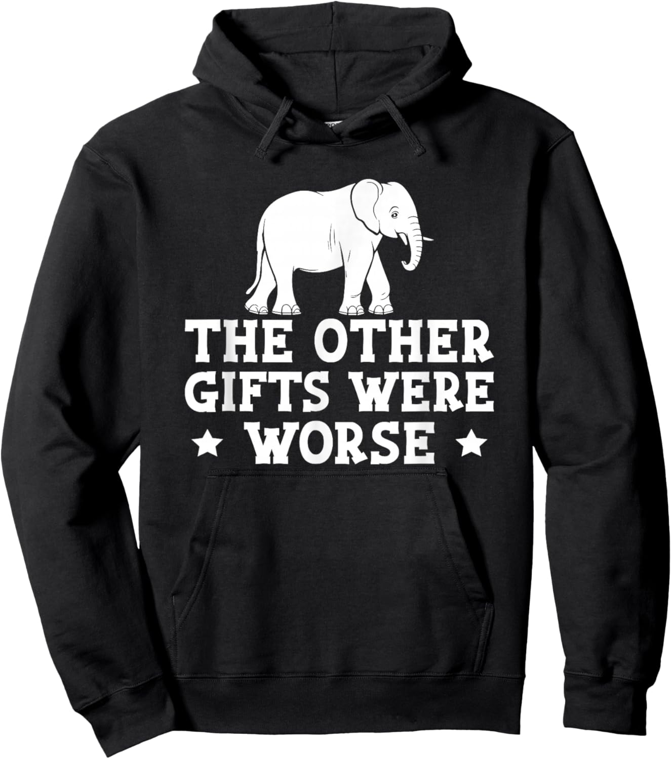 Other Gifts Were Worse White Elephant Gift Hoodie - Hoodie | Black