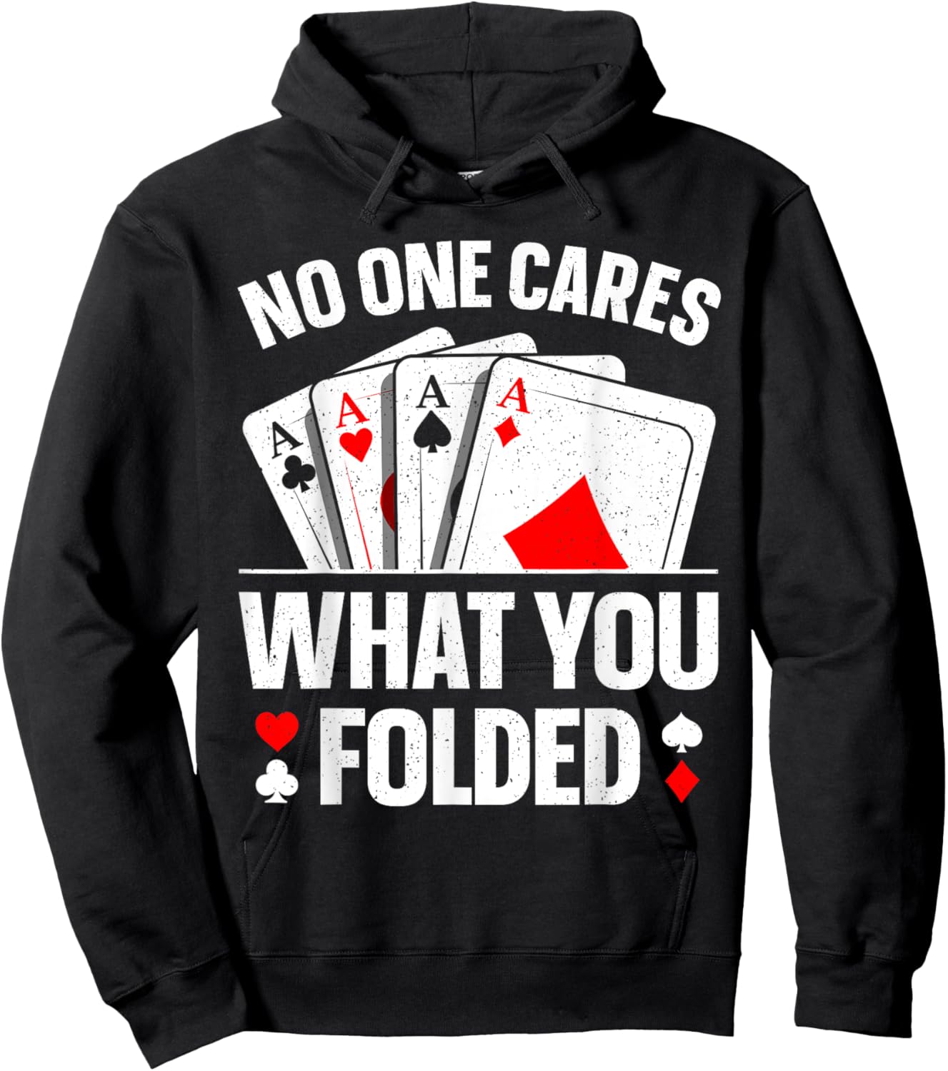 Funny Poker Art Women Play Poker Lover Poker Player Hoodie - Hoodie | Black