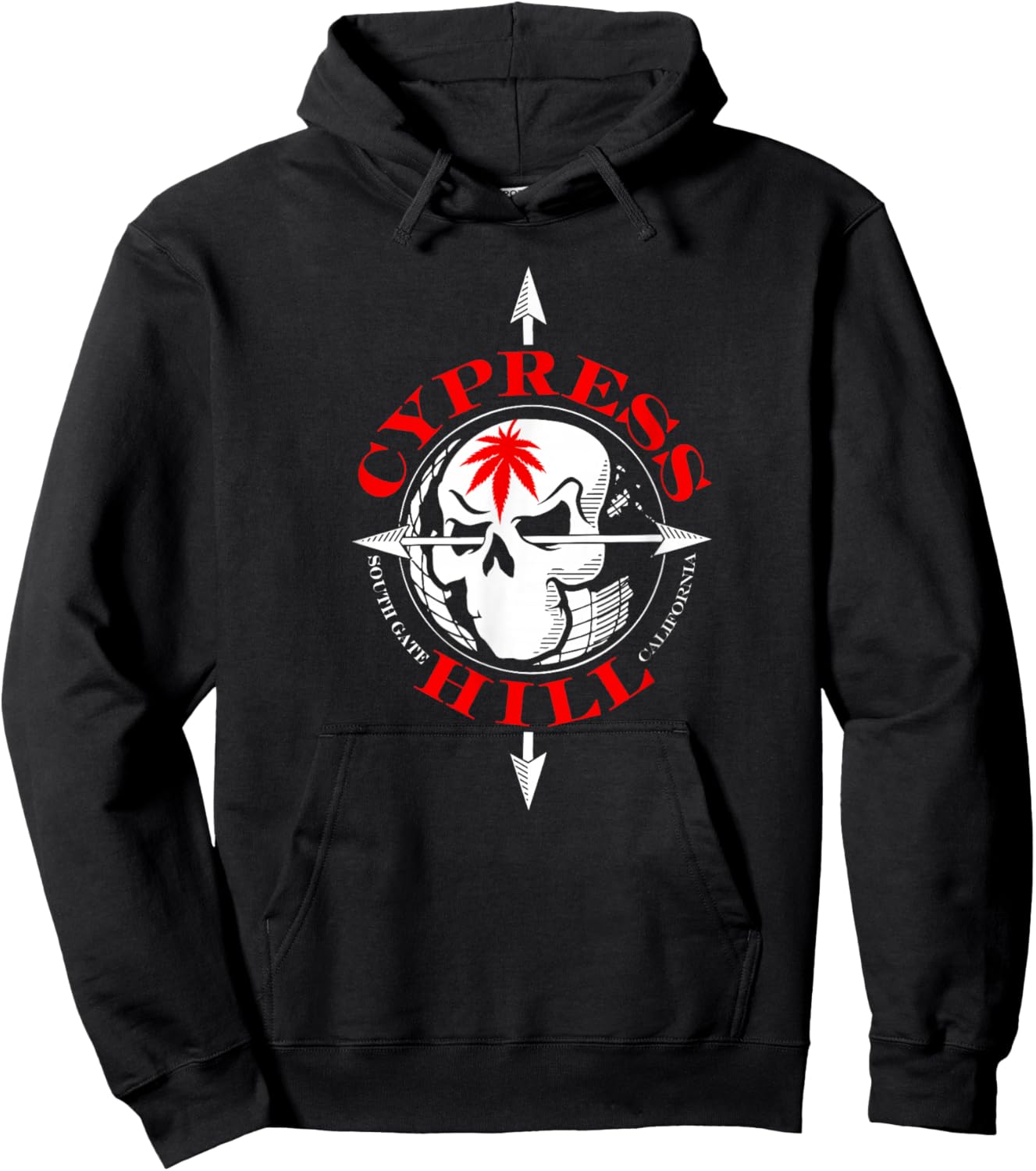 Cypress Hill Skull Hoodie - Hoodie | Black