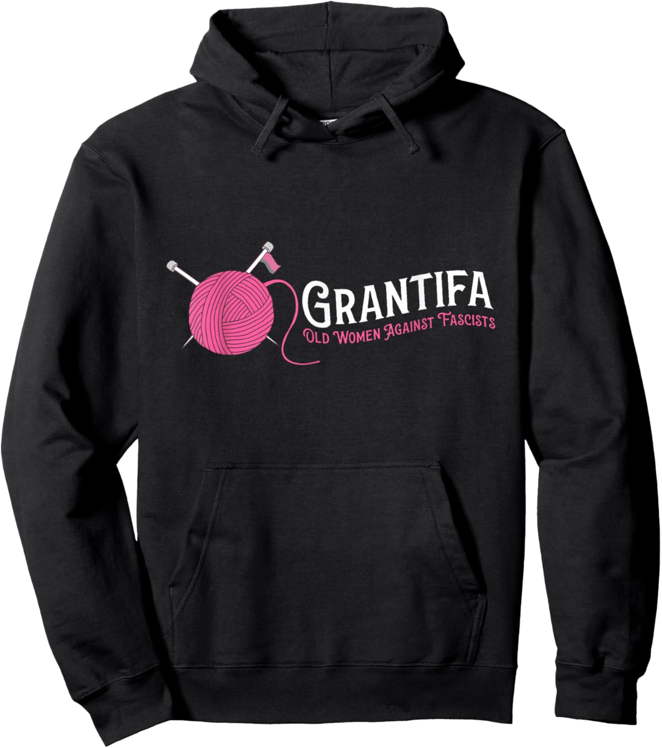 Grantifa of Women Against Fascists Hoodie - Hoodie | Black
