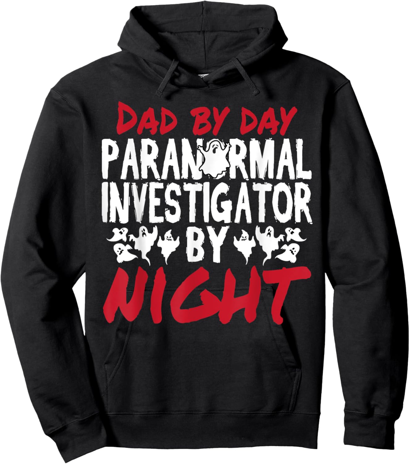 Ghost Hunter Dad Paranormal Investigator Hoodie - Hoodie | Black