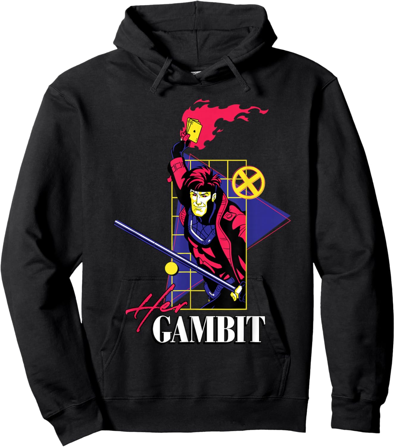 Marvel Super Heroes X-Men Couples Matching Her Gambit Hoodie - Hoodie | Black