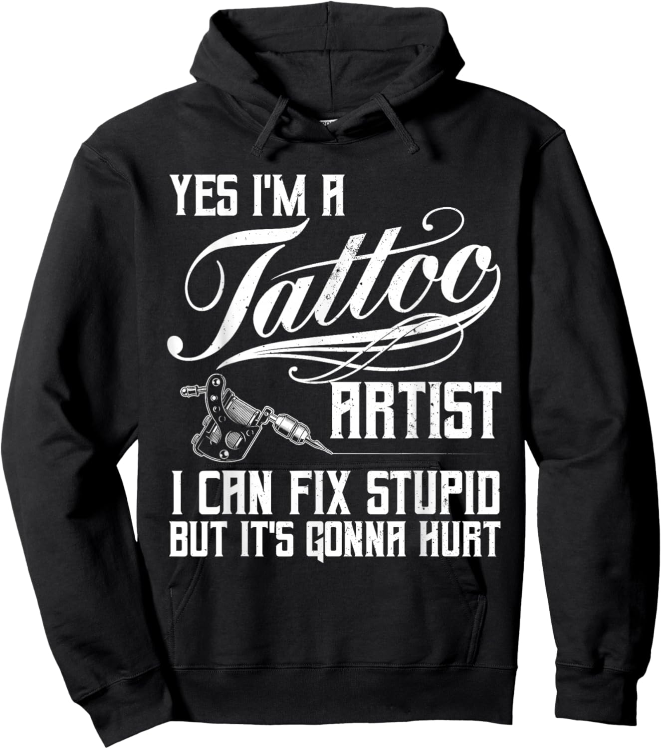 Funny Tattoo Artist Art Women Tattooer Tattoo Artist Hoodie - Hoodie | Black