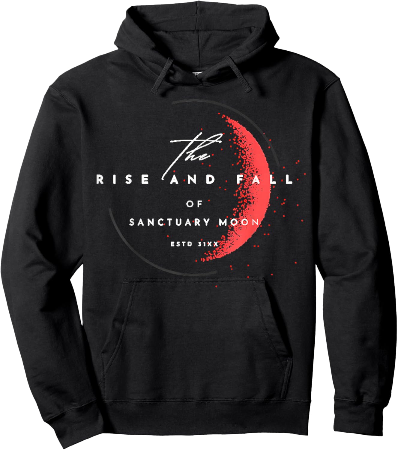 The Rise and Fall of Sanctuary Moon Hoodie - Hoodie | Black
