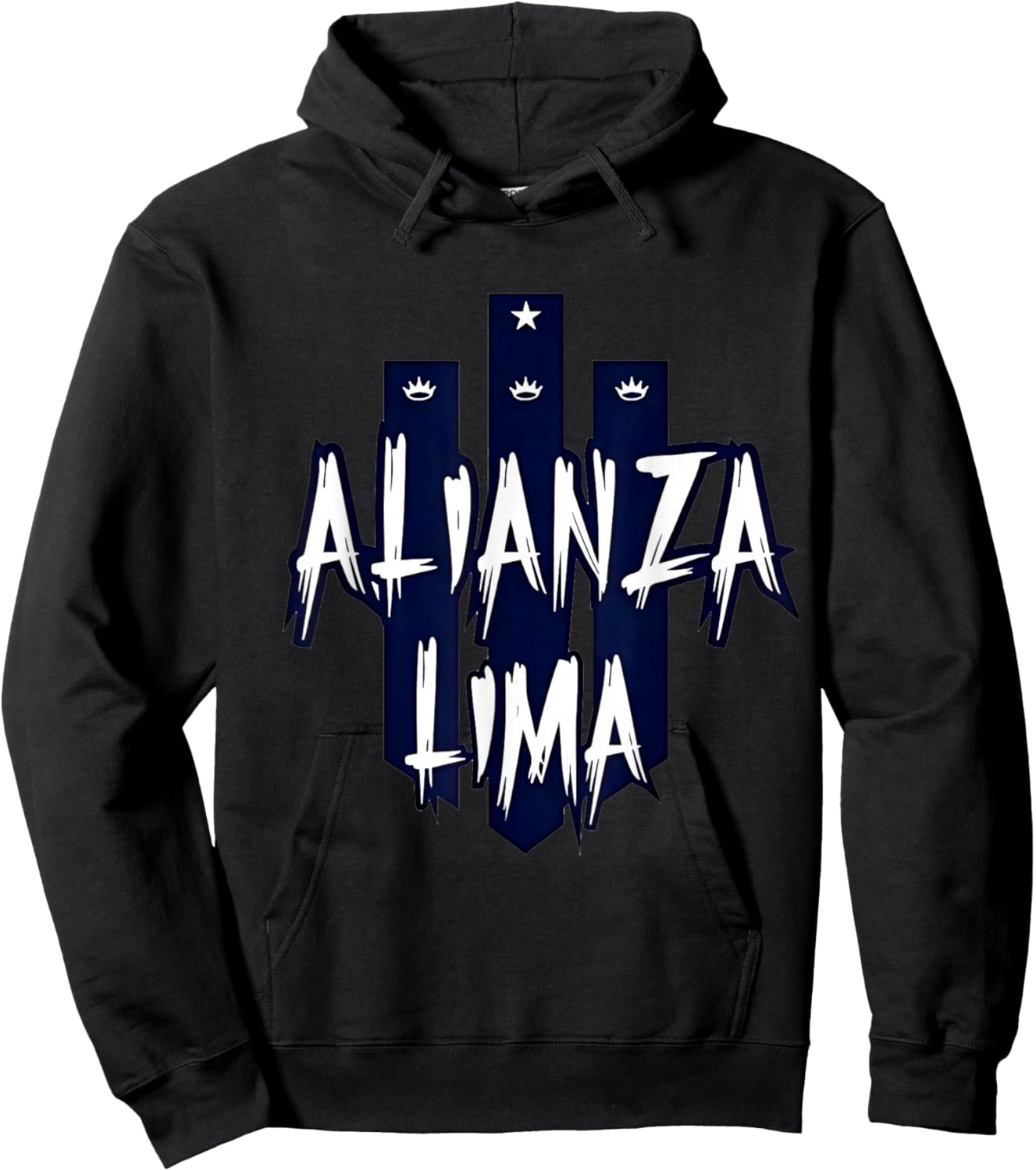 Alianza Lima Design Hoodie - Hoodie | Black