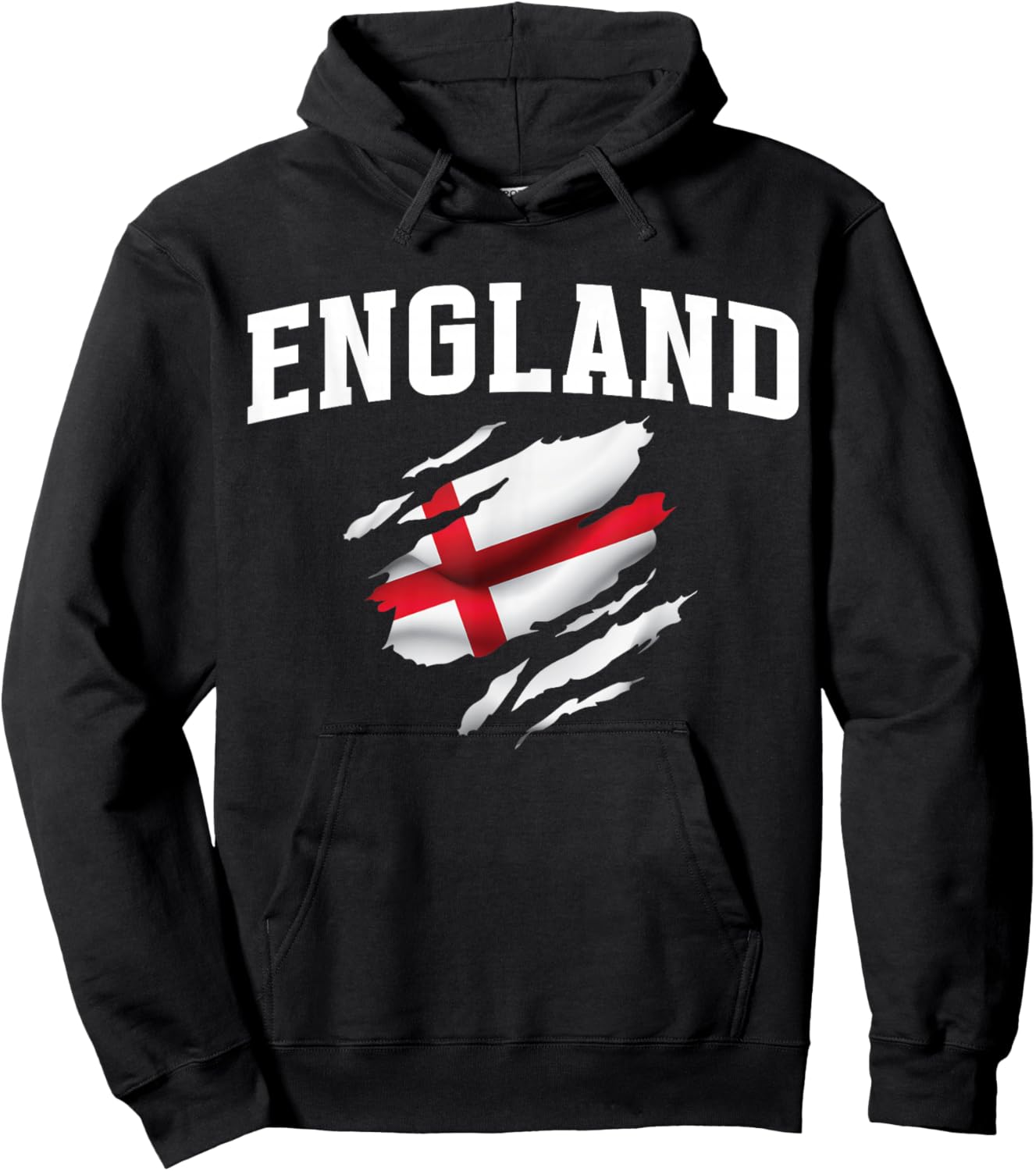 England Flag Men Women Kids Hoodie - Hoodie | Black
