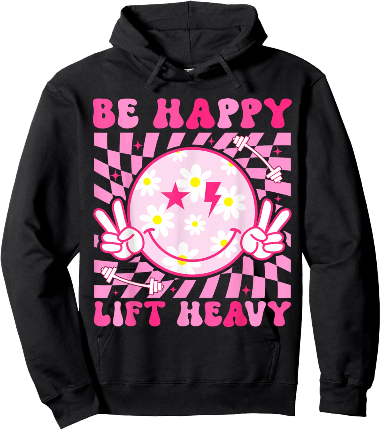 Funny Lift Heavy Workout Shirt for Gym Lover Bodybuilder Hoodie - Hoodie | Black