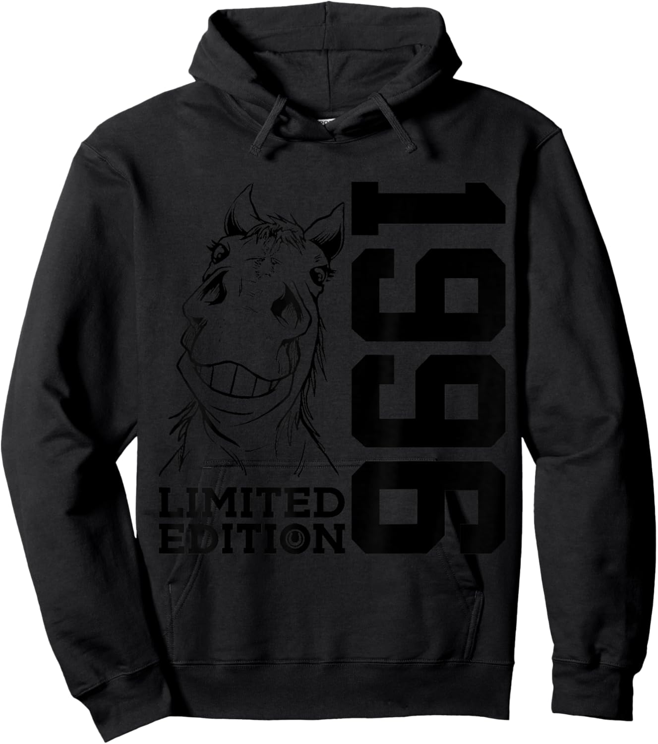 Riding 30th Birthday Horse Limited Edition 1996 Rider Hoodie - Hoodie | Black