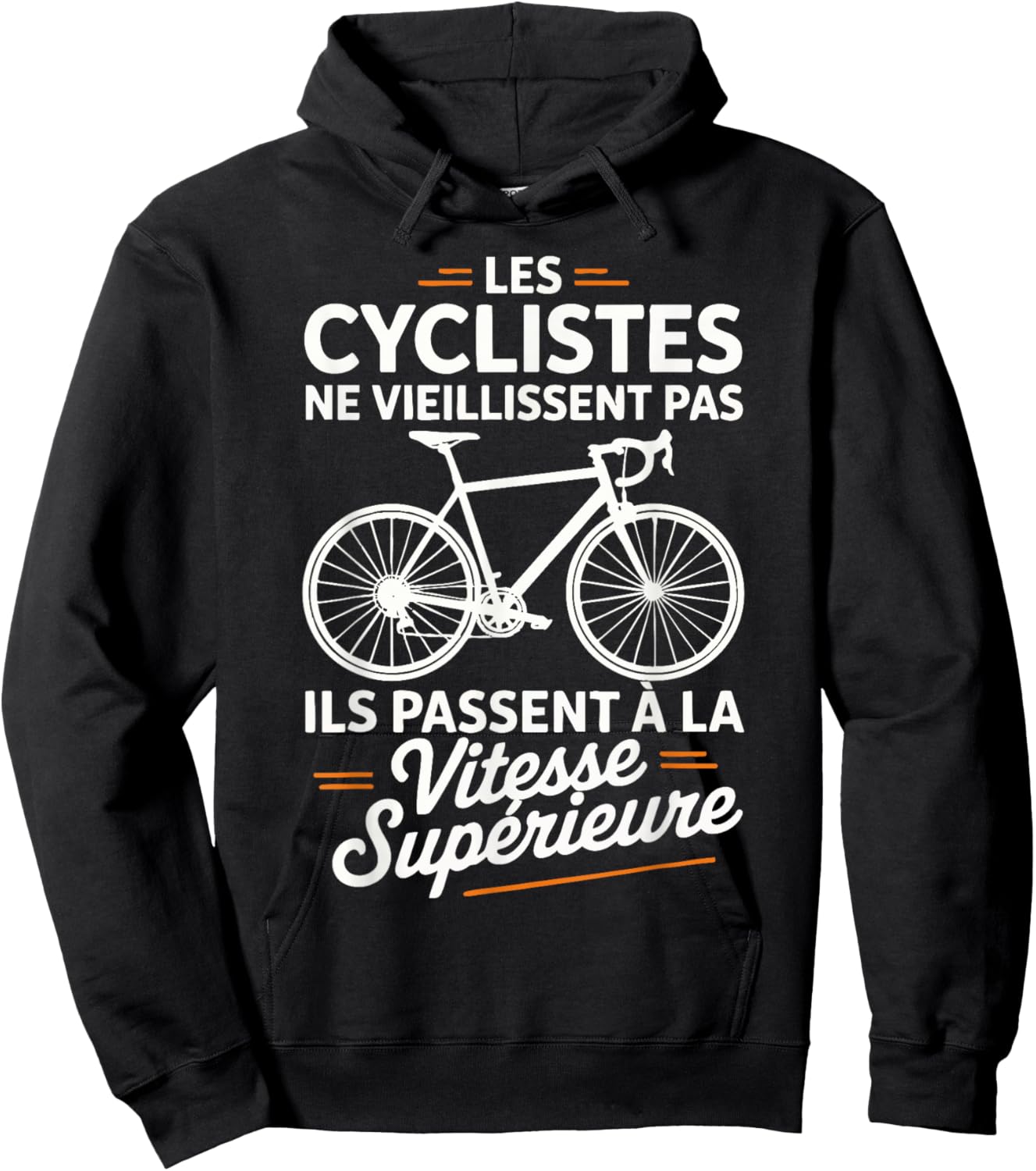 Bicycle Cycling Cyclists Do Not Age Bike Hoodie - Hoodie | Black