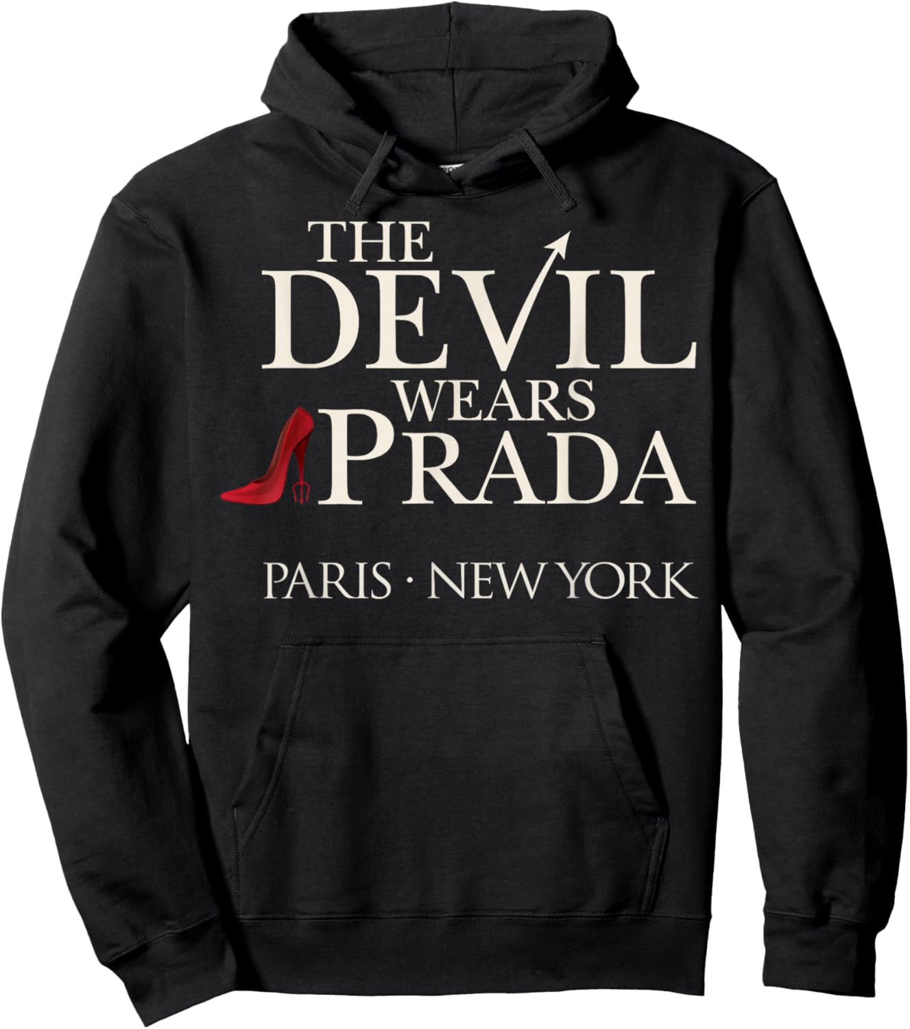 Devil Wears Prada Logo Paris Hoodie - Hoodie | Black