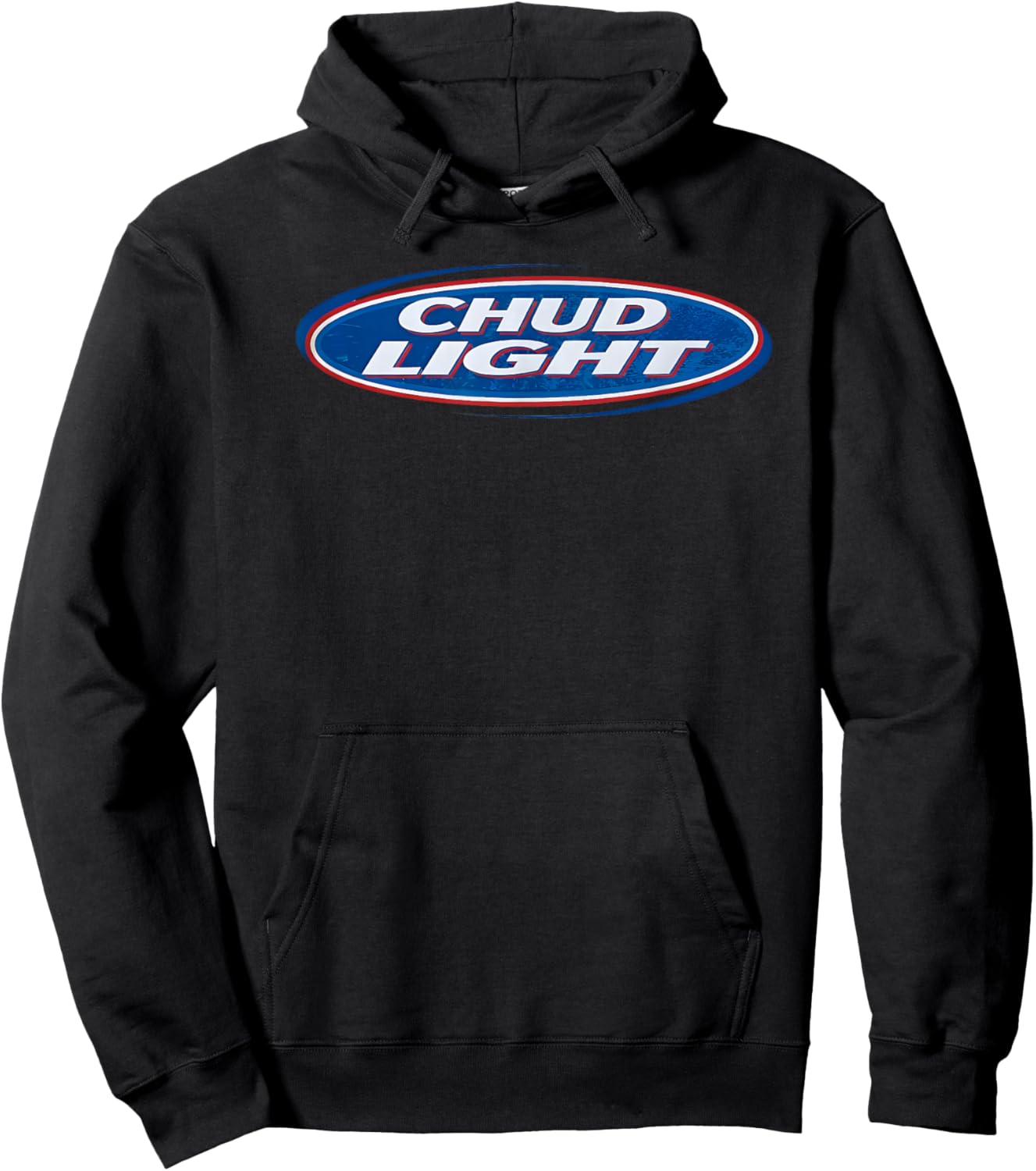 Chud Light Funny Parody Beer Style Humor Hoodie - Hoodie | Black