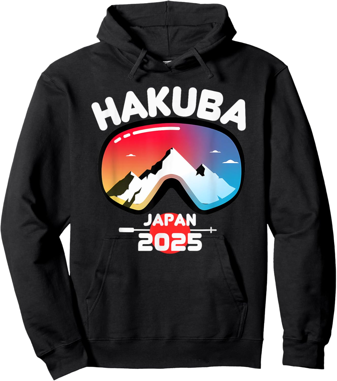 Hakuba Japan Skiing and Snowboarding Adventure 2025 Hoodie - Hoodie | Black