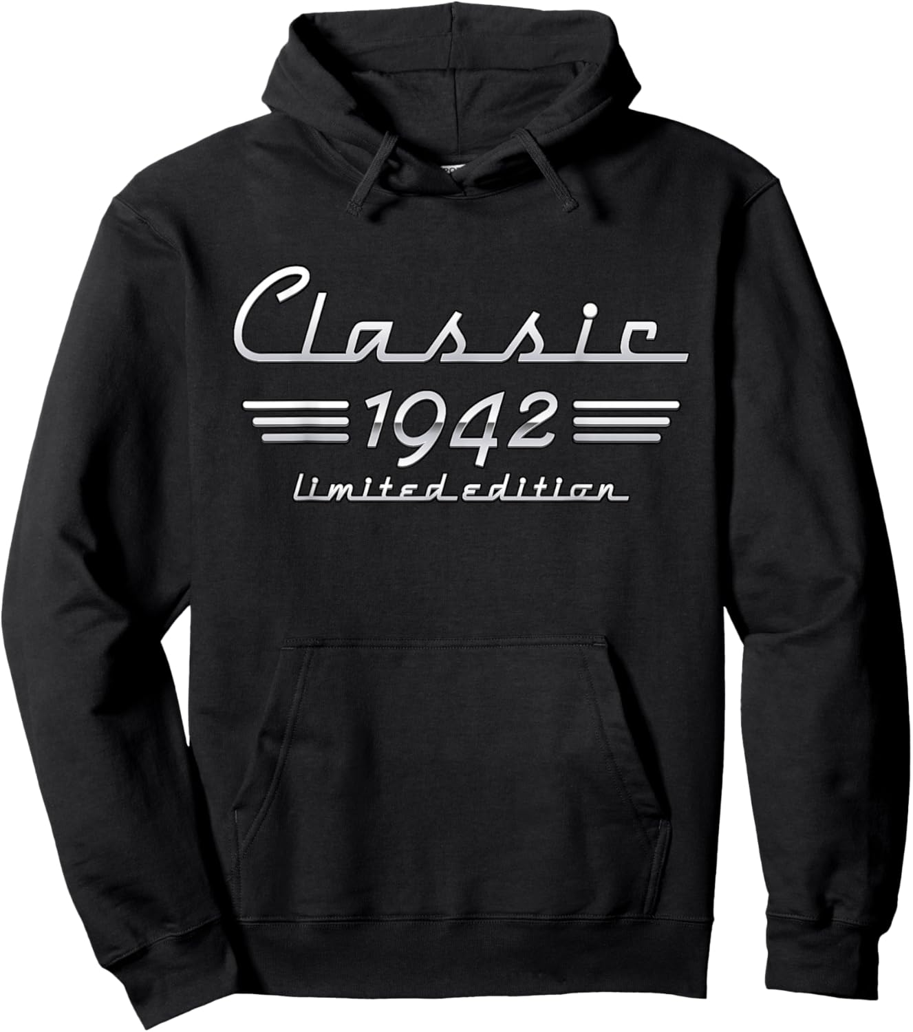 84th Birthday 84 Year Old Classic 1942 Car Limited Edition Hoodie - Hoodie | Black