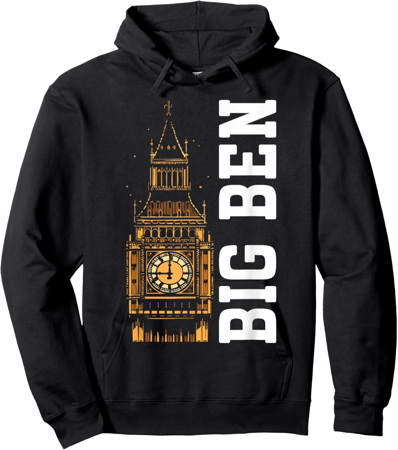 Big Ben Hoodie - Hoodie | Black
