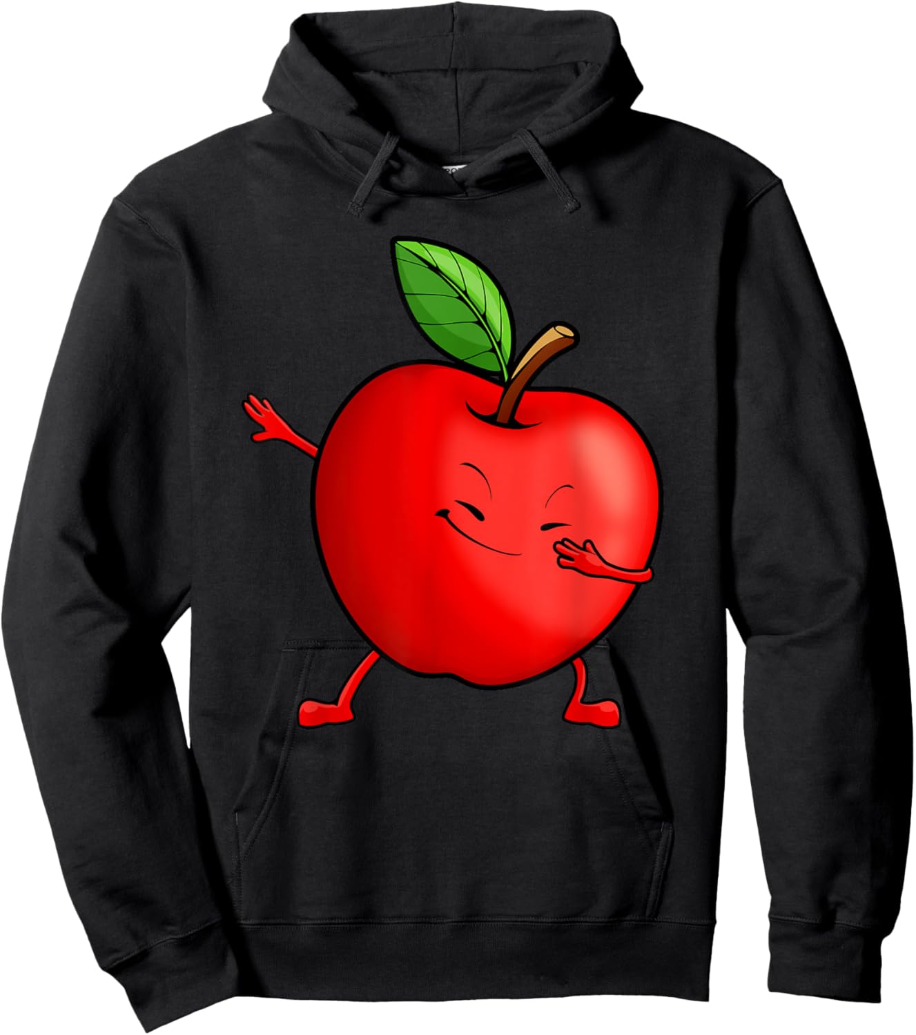 Apple Design For Boys Kids Toddler Fruit Apple Picking Apple Hoodie - Hoodie | Black