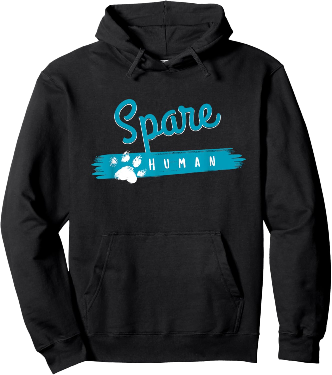 Spare Human Funny Pet Lover Hoodie - Hoodie | Black