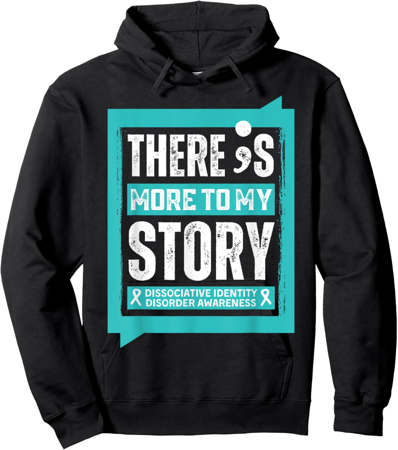More My Story Dissociative Identity Disorder Mental Health Hoodie - Hoodie | Black