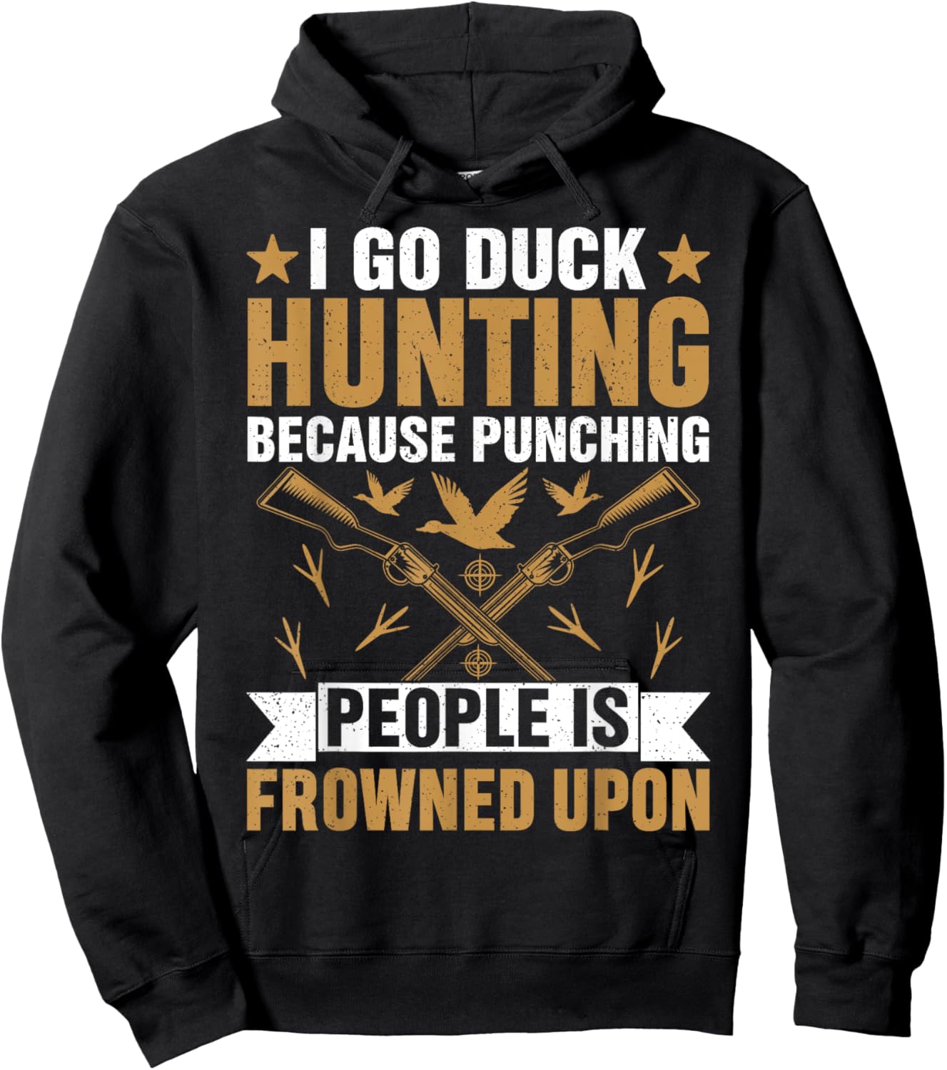 Duck Hunting Hoodie - Hoodie | Black