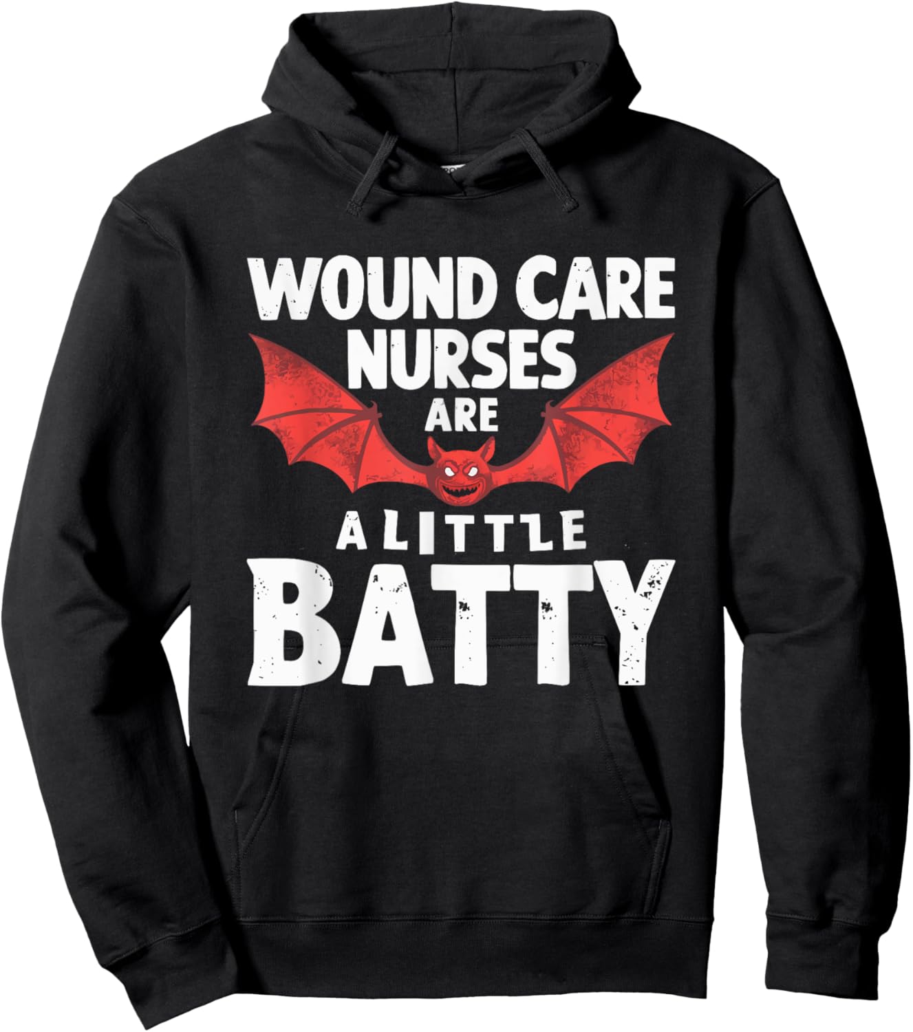 Halloween Wound Care Nurse Spooky Nursing Trick Or Treat Hoodie - Hoodie | Black