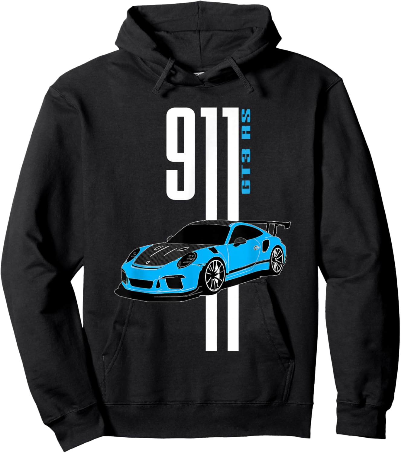 Driftauto Iconic 911 GT3 RS Mechanic Engineer Garage SE Hoodie - Hoodie | Black