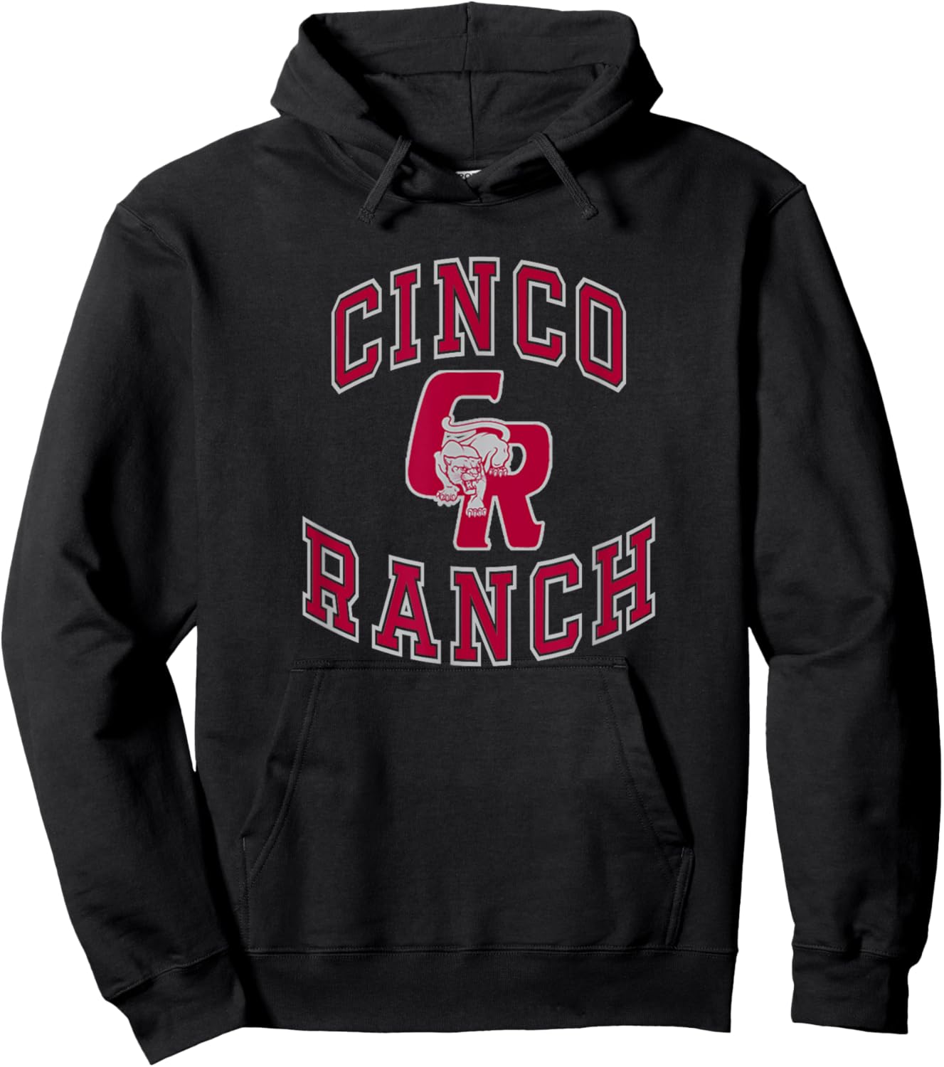 Cinco Ranch High School Cougars Hoodie - Hoodie | Black
