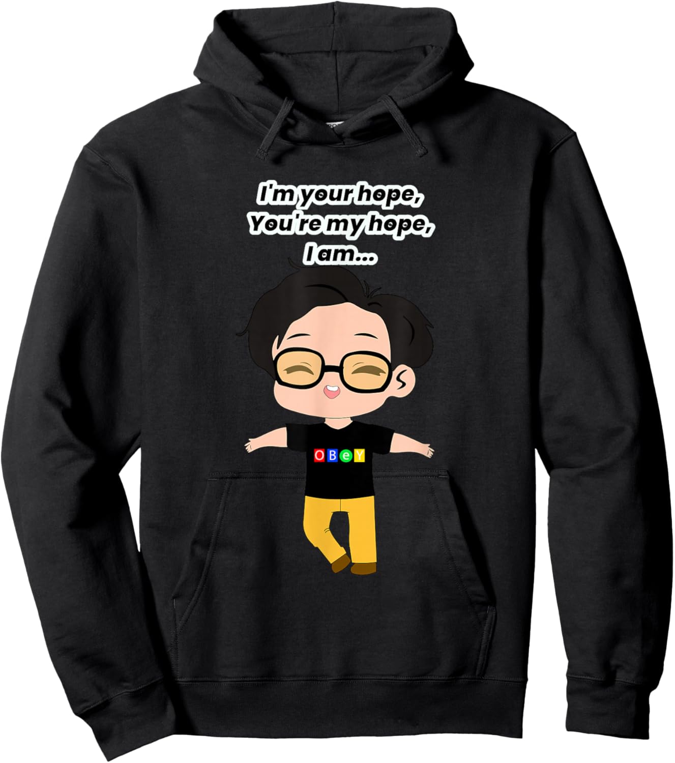 I'm Your Hope, You're My Hope, I'm...Hobi Hoodie - Hoodie | Black