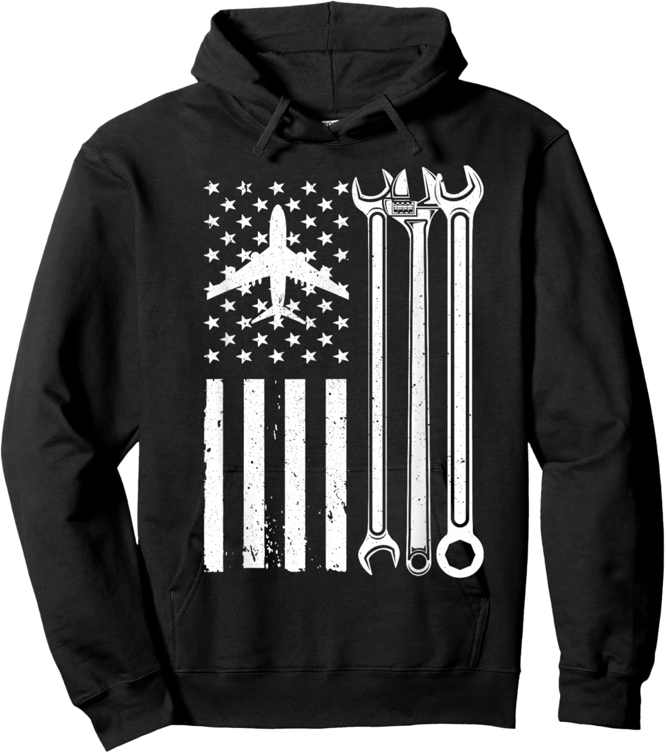 Aircraft Mechanic design Women Aviation Maintenance Hoodie - Hoodie | Black
