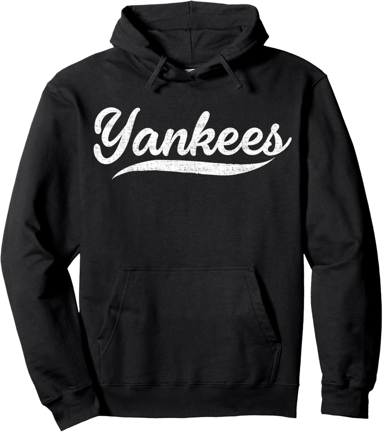 Yankees Vintage Retro Style , Classic 70s & 80s Yankees Hoodie - Hoodie | Black