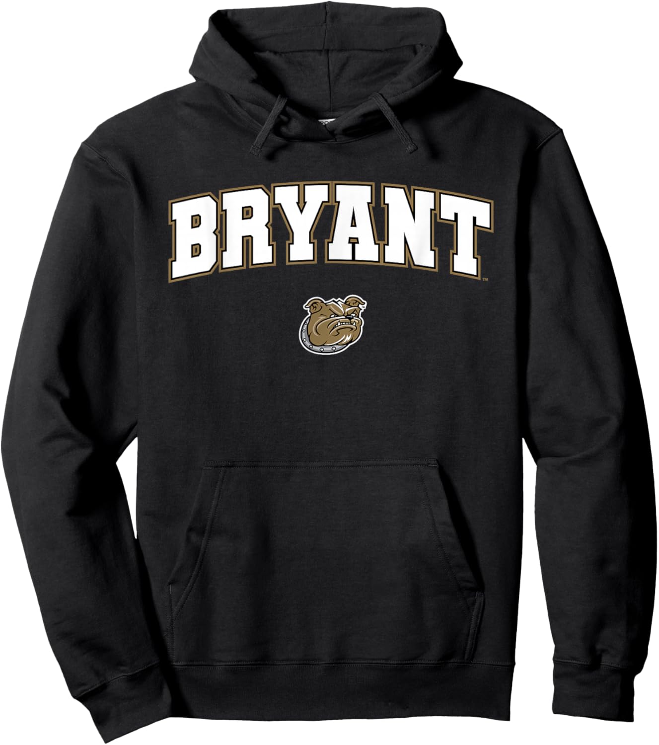 Bryant University Bulldogs Arch Logo Hoodie - Hoodie | Black