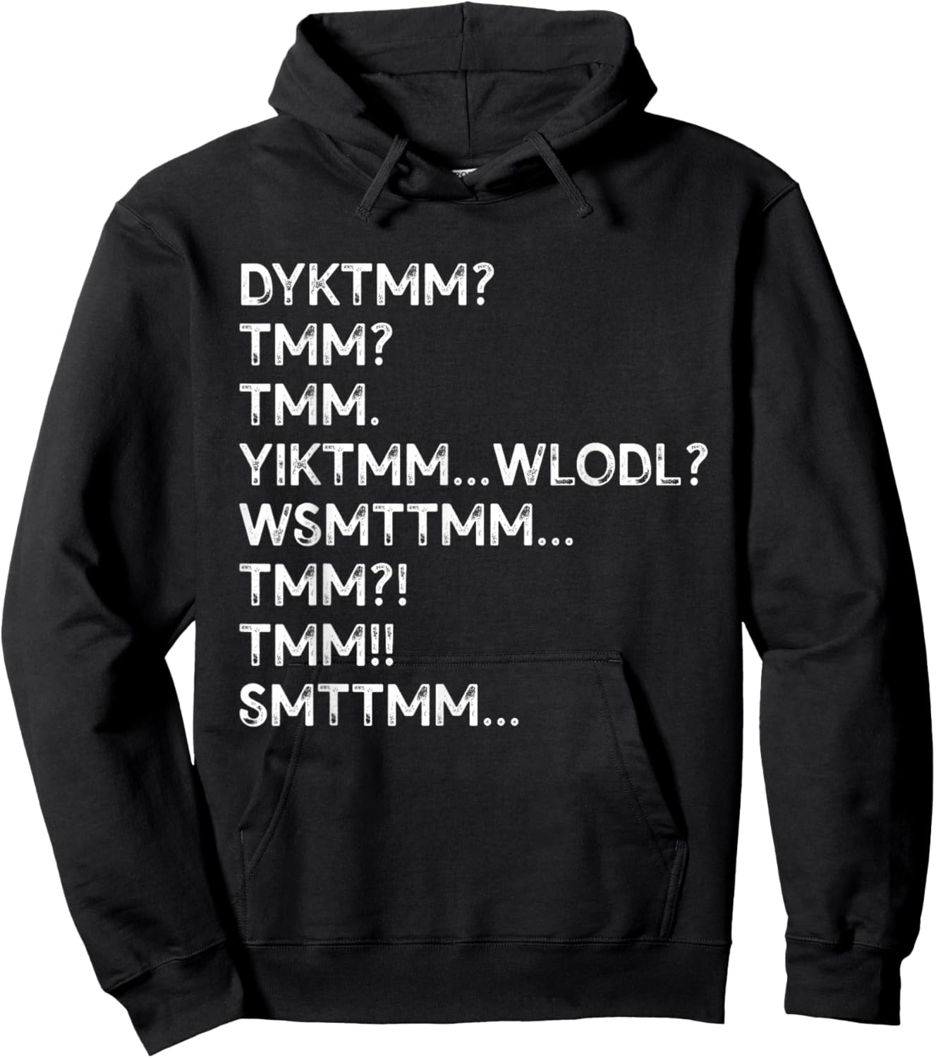 Do You Know The Muffin Man dyktmm tmm Hoodie - Hoodie | Black