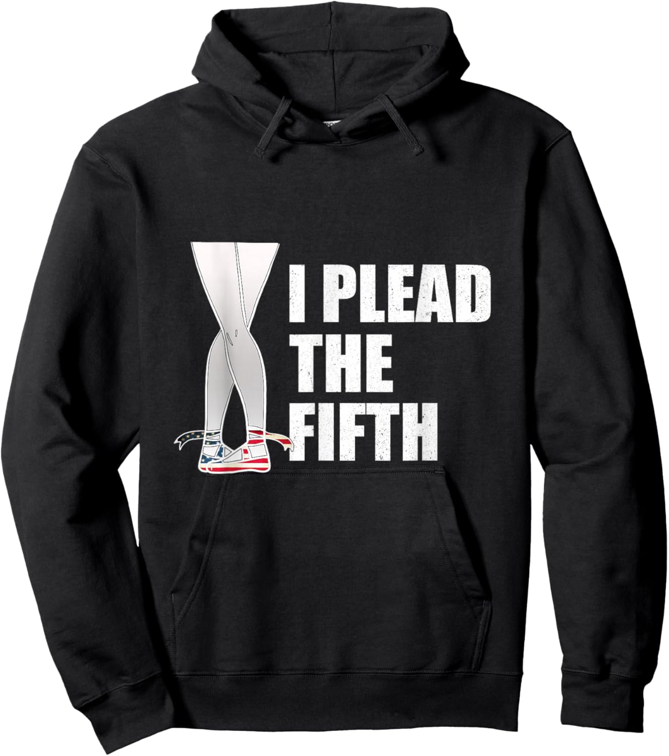 Fun Ballet Dance Position - I Plead The Fifth Ballet Shoes Hoodie - Hoodie | Black