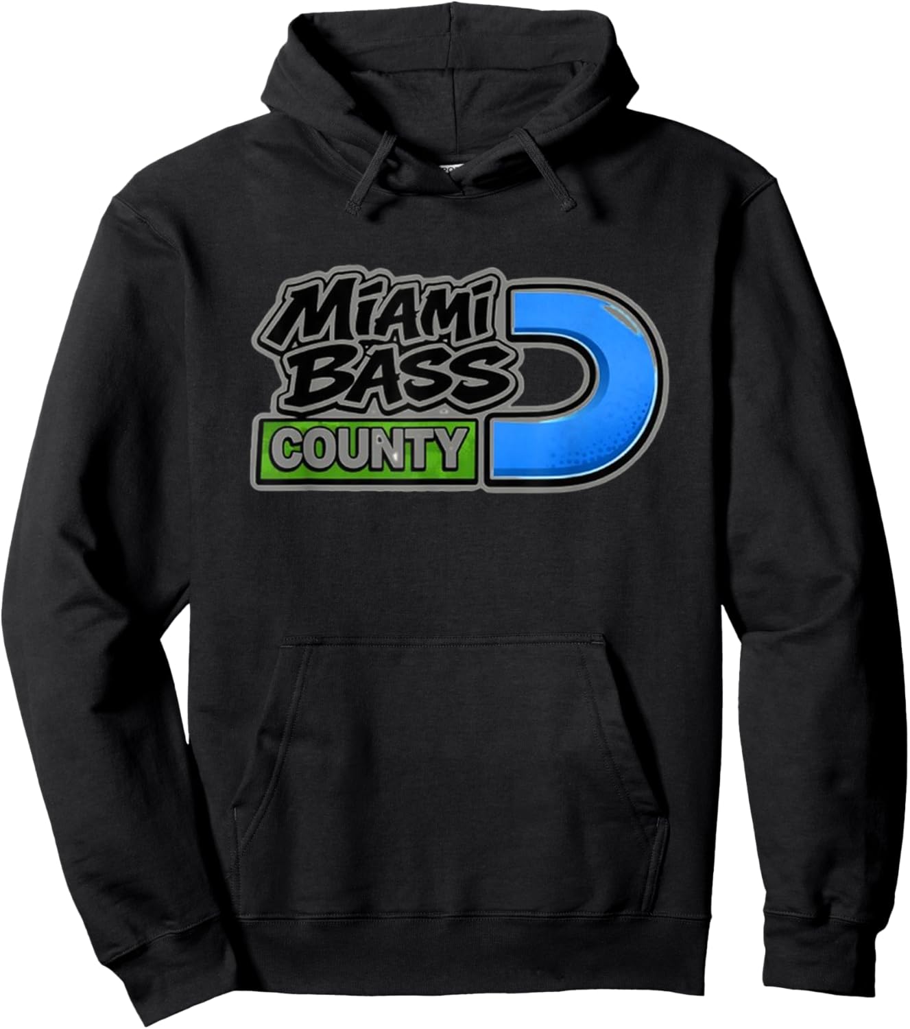 Miami BASS County (305) Hoodie - Hoodie | Black