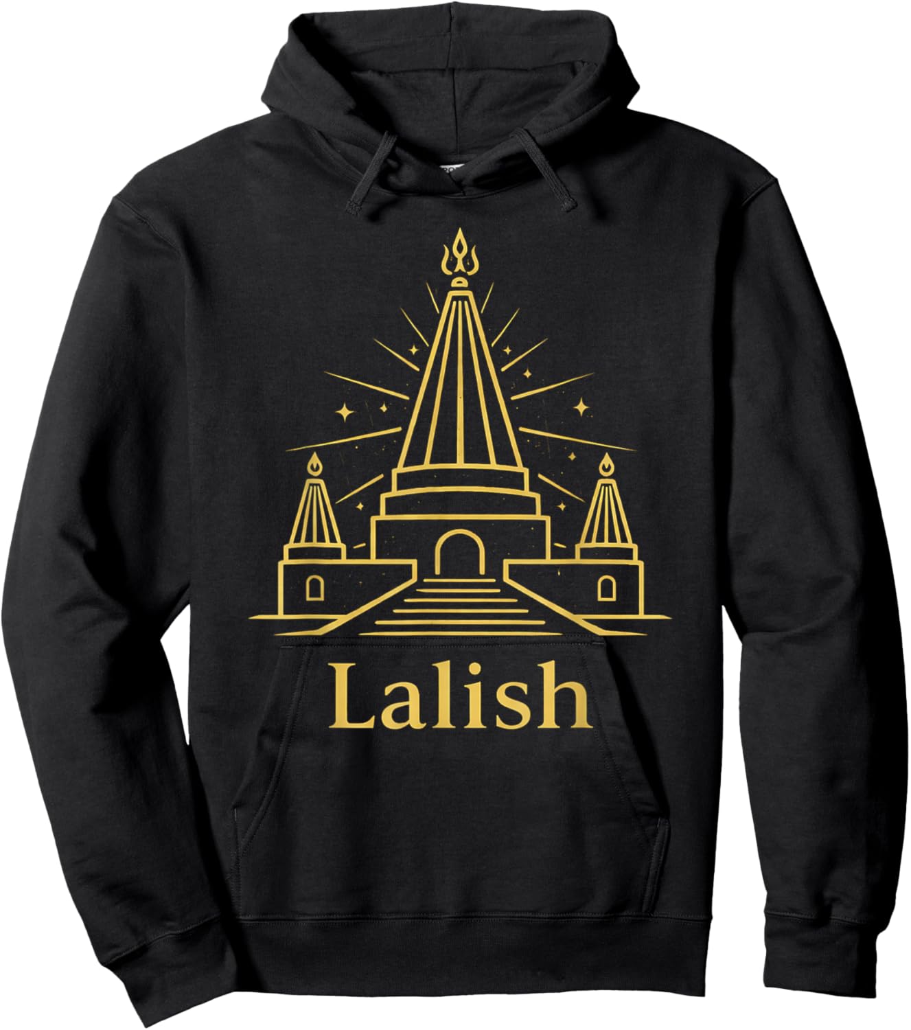 Lalish-Tempel Yezidische Religion Yezidische Heilige Stätte Hoodie - Hoodie | Black