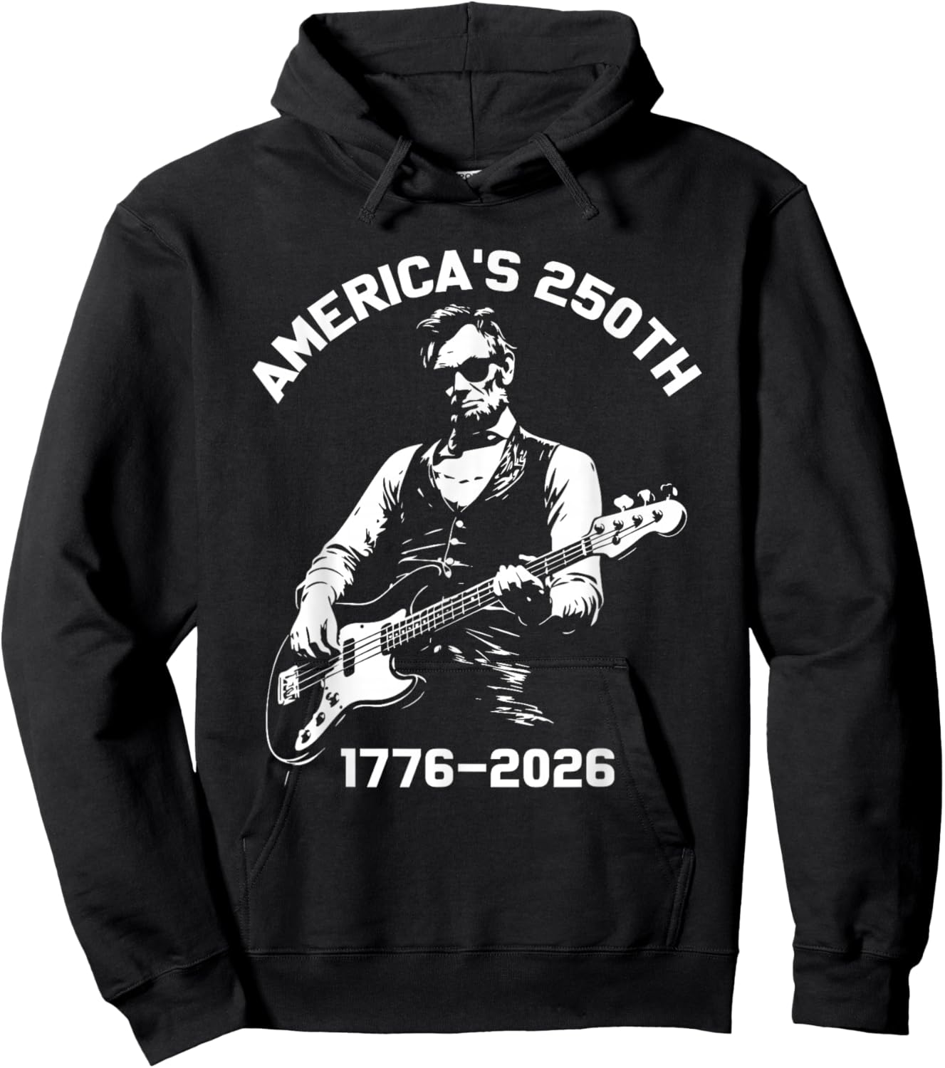 Vintage 250 Years of American 250th Anniversary 1776 2026 Hoodie - Hoodie | Black