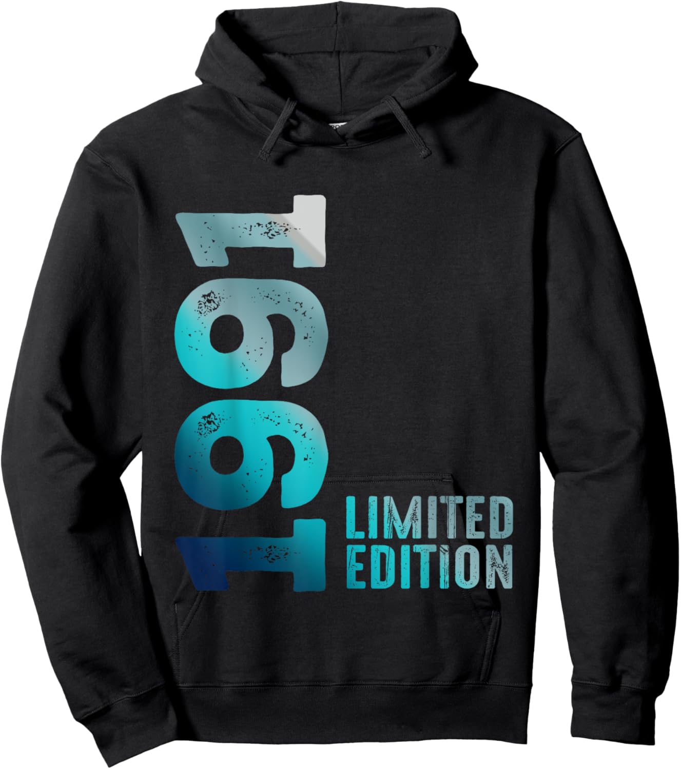 1991 Birth Vintage Since 1991 Retro 1991 Limited Edition Hoodie - Hoodie | Black