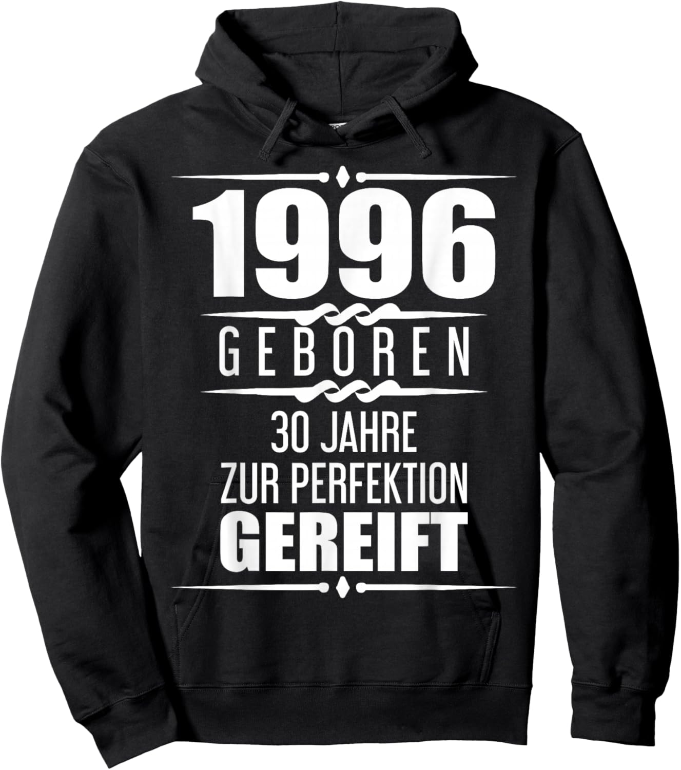 Funny 30th Birthday Gift Hoodie - Hoodie | Black