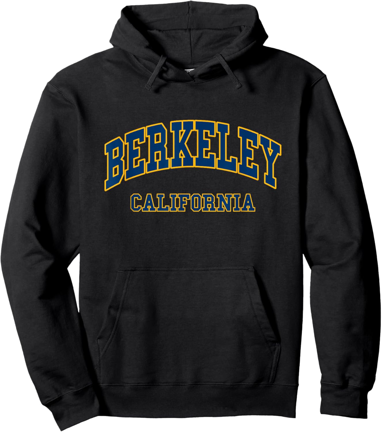 Berkeley - California - Throwback Design - Classic Hoodie - Hoodie | Black