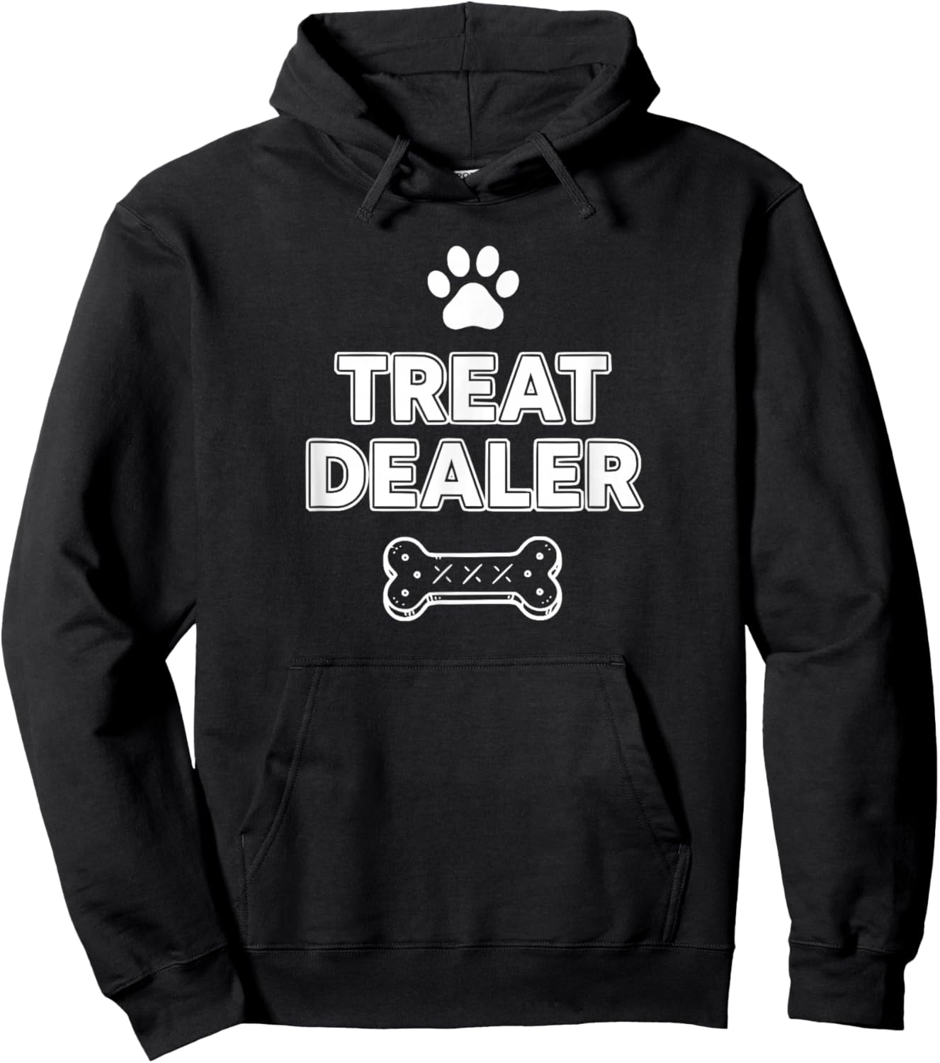 Treat Dealer Funny Dog Owner Hoodie - Hoodie | Black